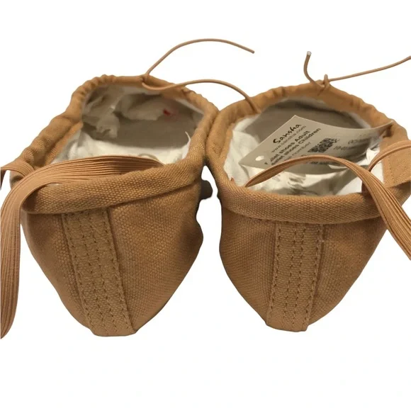 SANSHA Ligne Danse Ballet Slippers Pro 1C Tan / Flesh Size 10M NWT - Picture 5 of 9